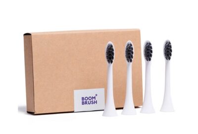Boombrush Opzetborstels 4-pack wit