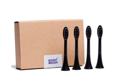 Boombrush Opzetborstels 4-pack zwart